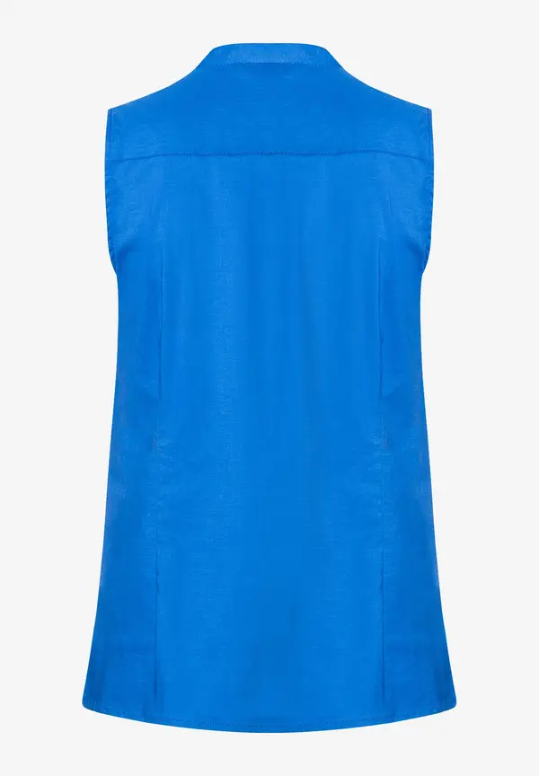 More & More Blusentop, magic blue, Sommer-Kollektion Muttertagsangebot