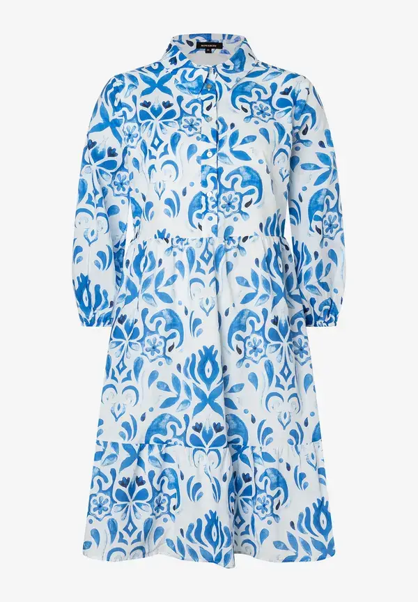 More & More Hemdblusenkleid, blau/weiß, Sommer-Kollektion Vatertagsangebot