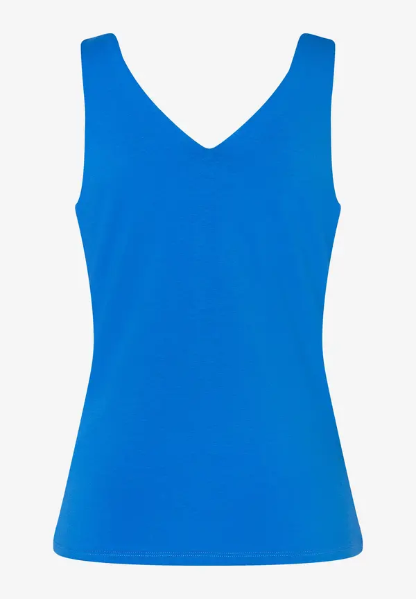 More & More Jerseytop mit V-Ausschnitt, magic blue, Sommer-Kollektion Valentinstagsangebot