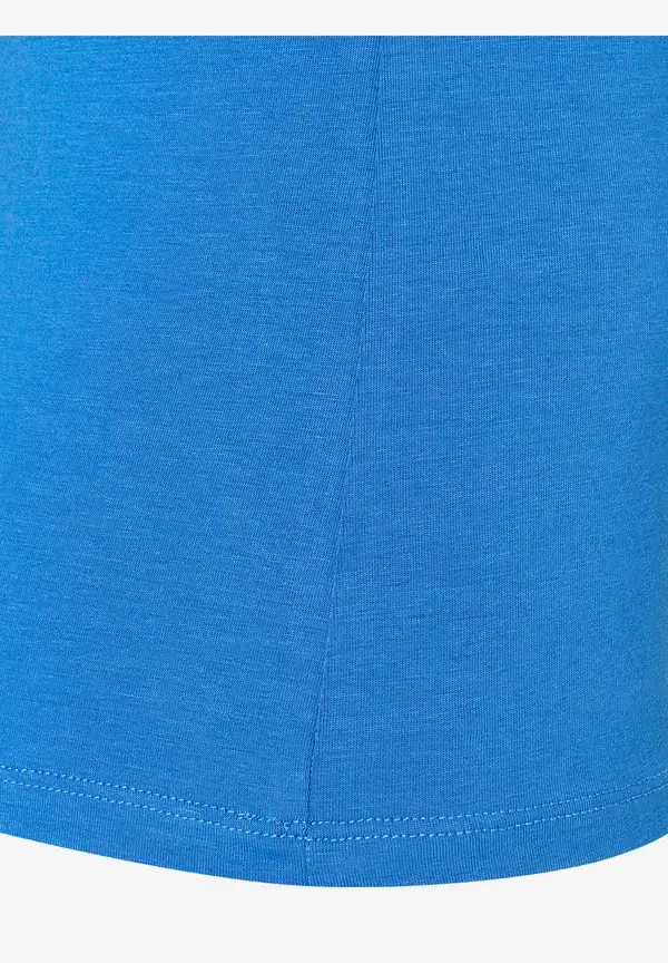More & More Jerseytop mit V-Ausschnitt, magic blue, Sommer-Kollektion Valentinstagsangebot