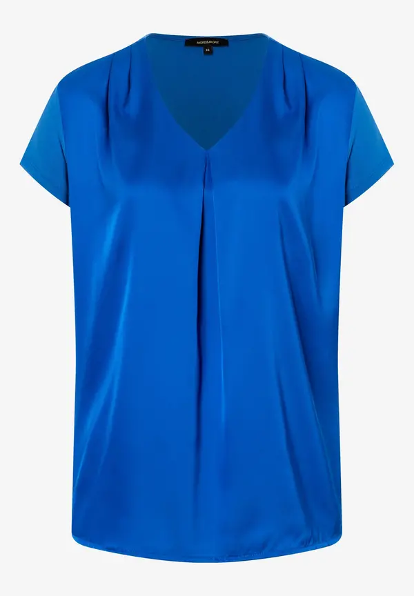 More & More Blusenshirt, magic blue, Sommer-Kollektion Lagerräumung