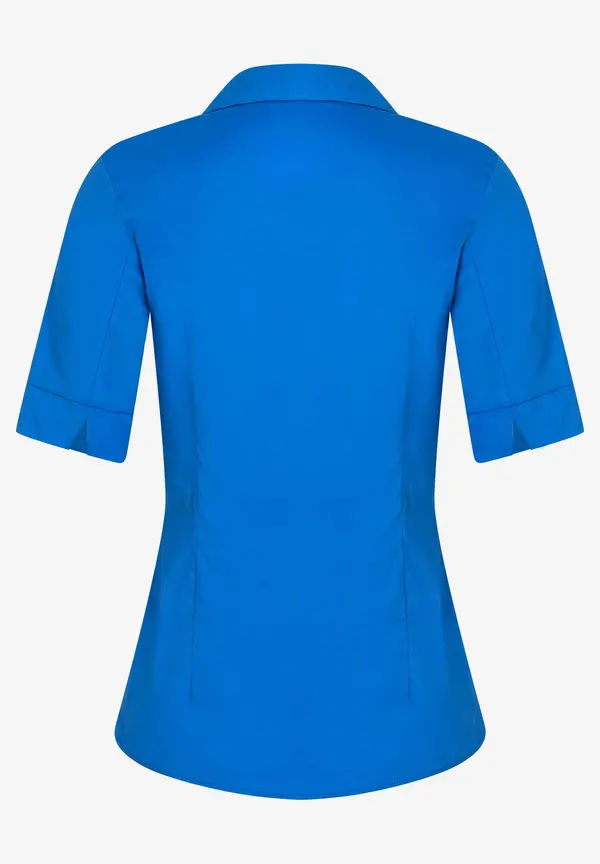 More & More Baumwoll/Stretch Bluse, magic blue, Sommer-Kollektion Heißer Verkauf
