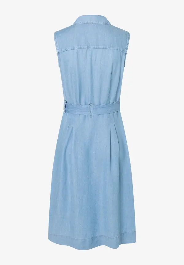 More & More Lyocell Kleid, denim blue, Sommer-Kollektion Top Angebot