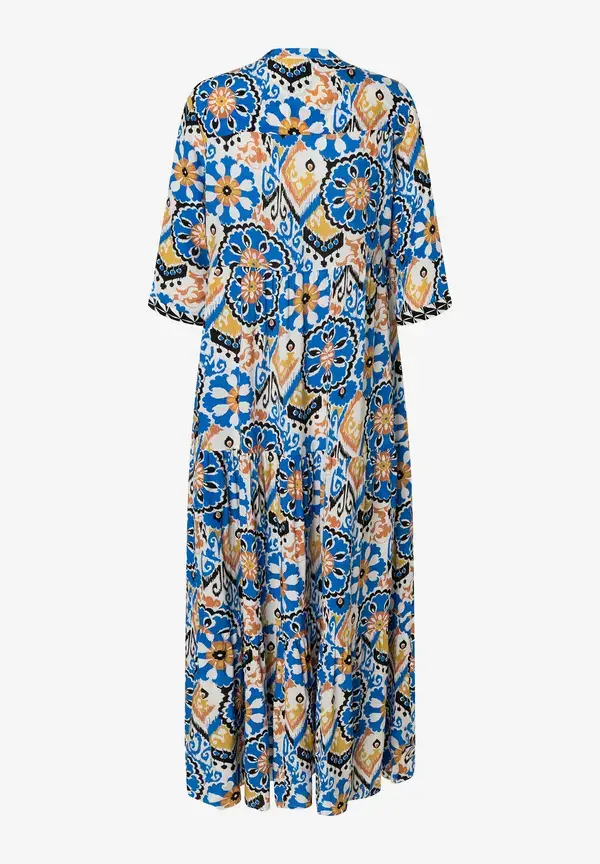 More & More langes Tunikakleid, Ornament-Print, Sommer-Kollektion Online Outlet