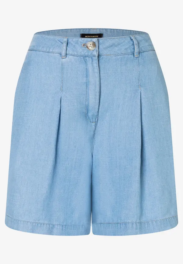 More & More weite Lyocell Shorts, denim blue, Sommer-Kollektion Zeitlich begrenztes Angebot