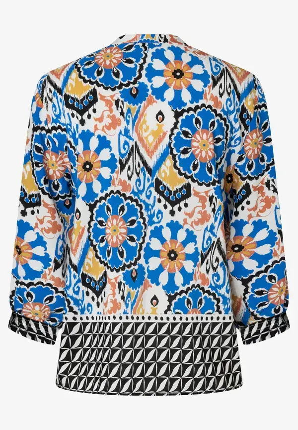 More & More Viskosebluse, Ornament-Print, Sommer-Kollektion Neuheiten