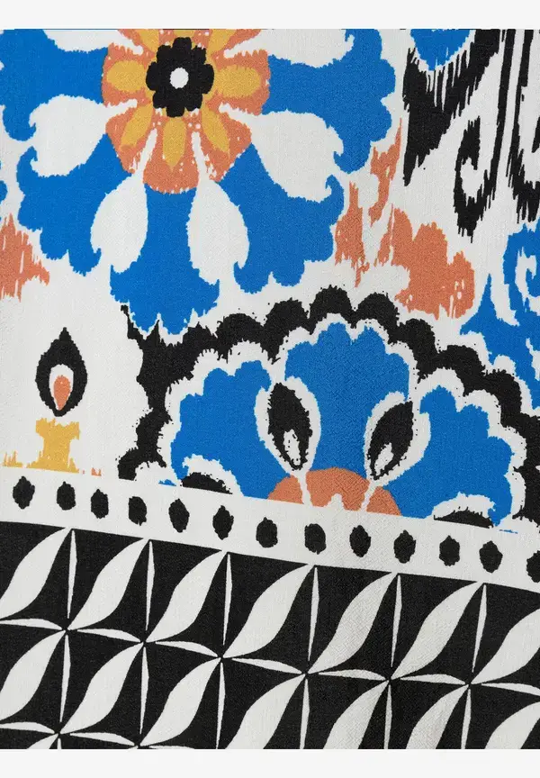 More & More Viskosebluse, Ornament-Print, Sommer-Kollektion Neuheiten