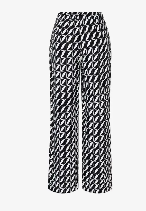 More & More Palazzohose, grafischer Print, Sommer-Kollektion VIP-Rabatte