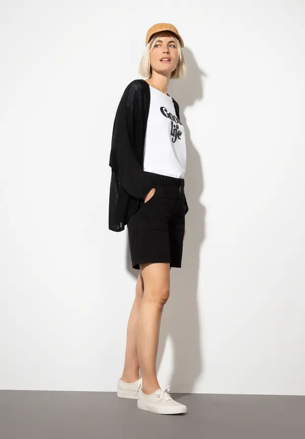 More & More Cardigan, schwarz, Sommer-Kollektion Tiefpreis