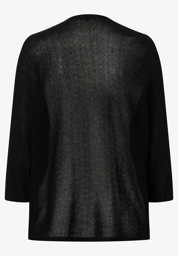 More & More Cardigan, schwarz, Sommer-Kollektion Tiefpreis