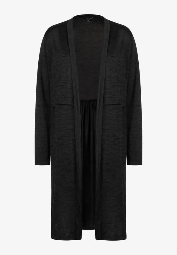 More & More lange Jerseyjacke, schwarz, Sommer-Kollektion Begrenzte Freigabe