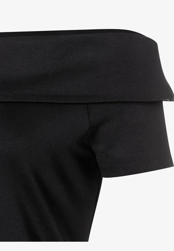 More & More Carmenshirt, schwarz, Sommer-Kollektion Neueste Stile