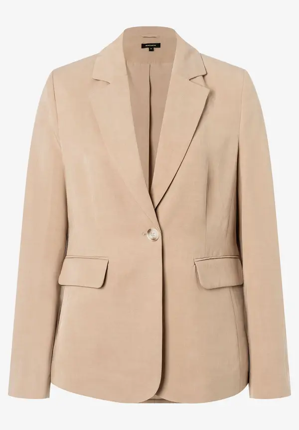 More & More Blazer, soft toffee, Sommer-Kollektion Zeitbegrenzte Promotion