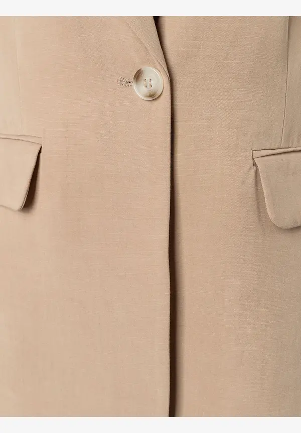 More & More Blazer, soft toffee, Sommer-Kollektion Zeitbegrenzte Promotion