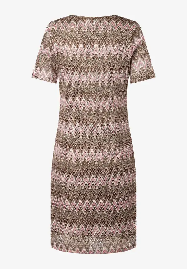 More & More Ajour Jerseykleid, Zick-Zack Dessin, Sommer-Kollektion zollfrei