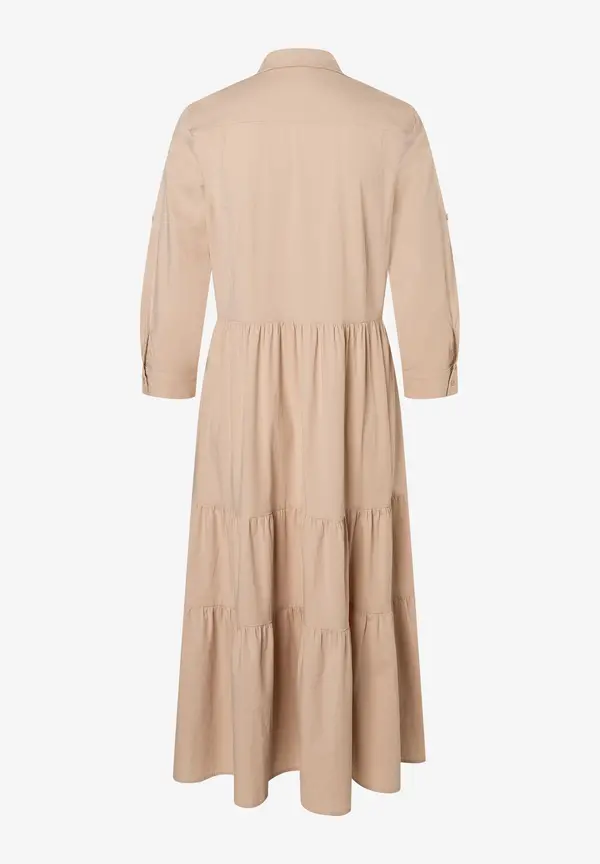 More & More langes Hemdblusenkleid, beige, Frühjahrs-Kollektion Outlet