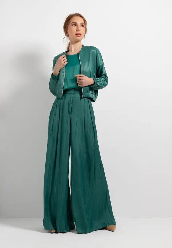 More & More Blouson, summergarden green, Sommer-Kollektion Fabrik Onlineshop