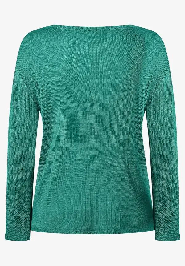 More & More Pullover, summergarden green, Sommer-Kollektion Günstig kaufen