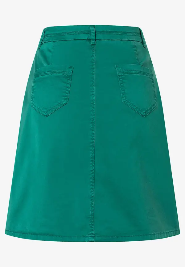 More & More Baumwoll/Stretch Rock, summergarden green, Sommer-Kollektion Begrenztes Angebot