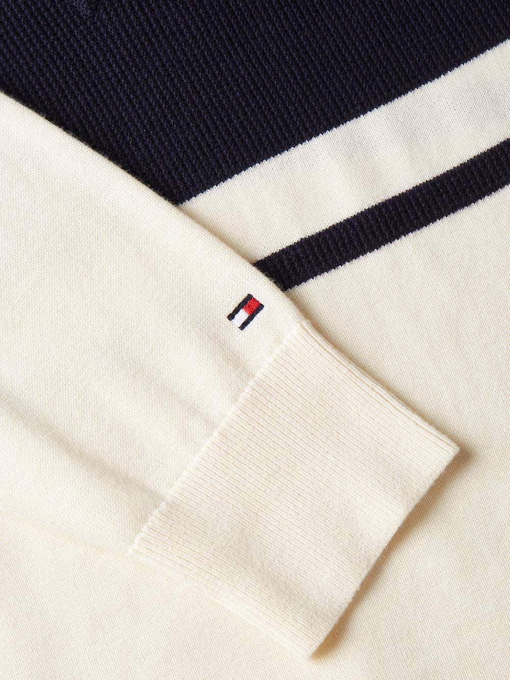 Tommy Hilfiger Colorblock Graphic Pullover Neueste Stile
