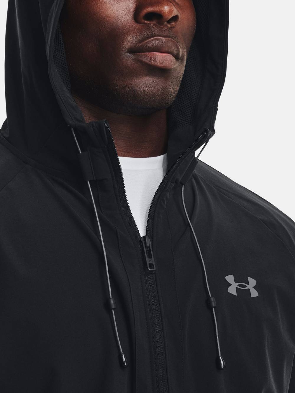 Under Armour UA Stretch Woven Windbreaker-BLK Jacke Bis zu 55% Rabatt