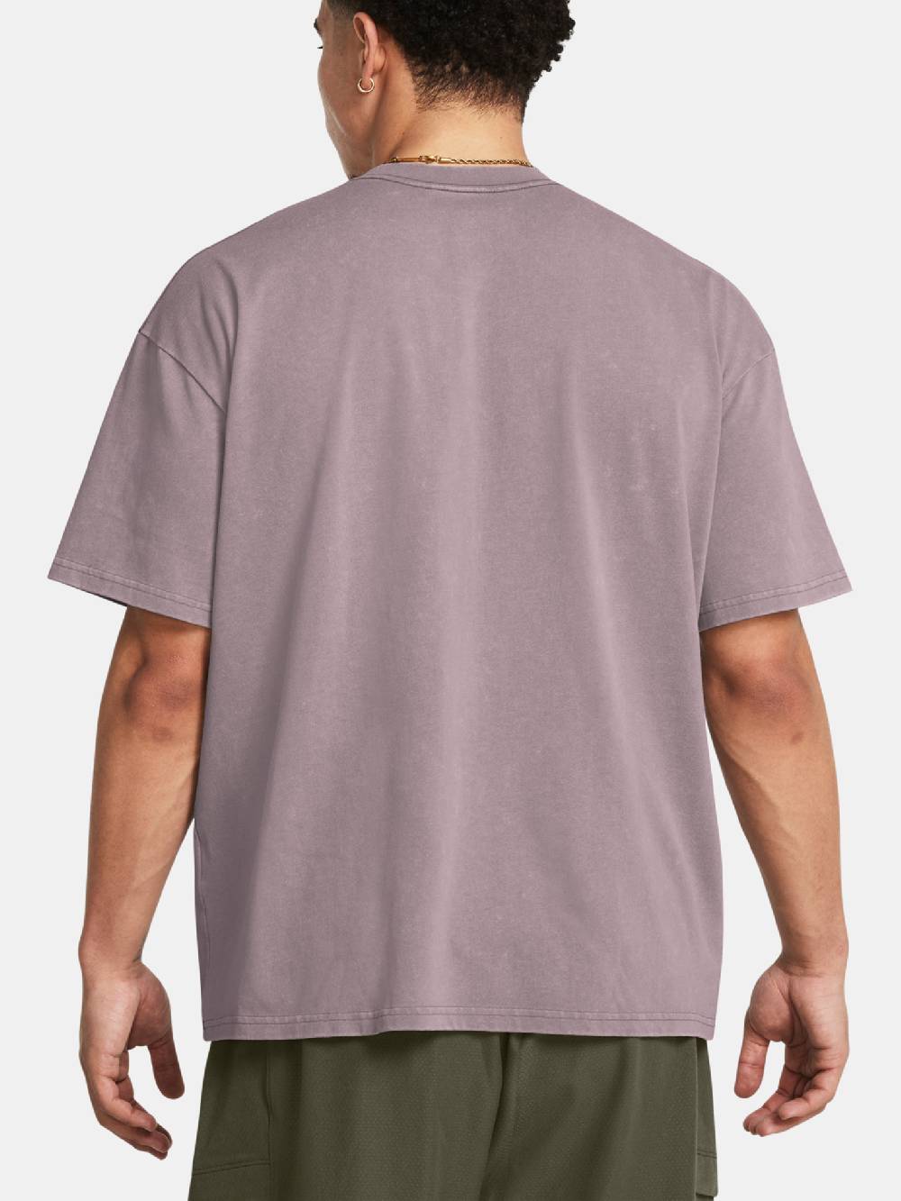 Under Armour UA M Hvyweight OS Logo Wash SS T-Shirt Fabrikladen