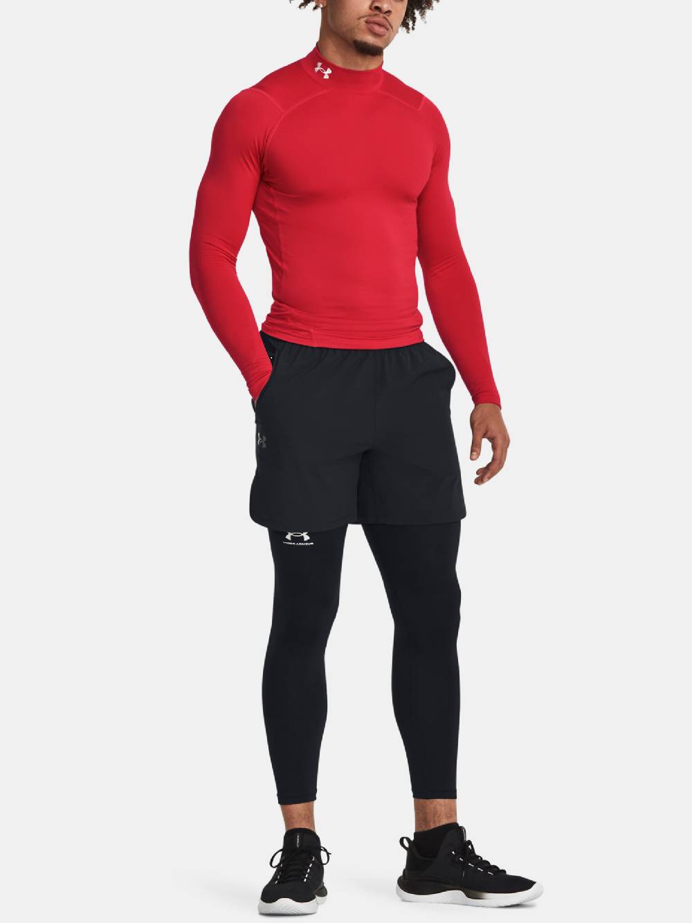 Under Armour UA CG Armour Comp Mock T-Shirt Begrenzt auf 3 Tage