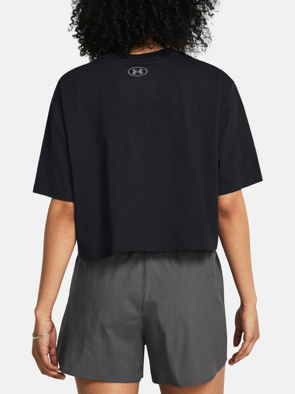 Under Armour UA Boxy Crop Branded SS T-Shirt Rabatt