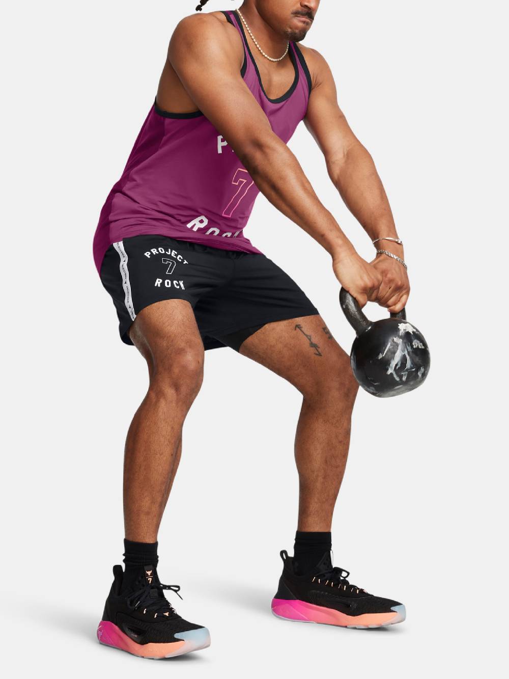 Under Armour Project Rock Mesh Short BOH Shorts Riesige Ersparnisse