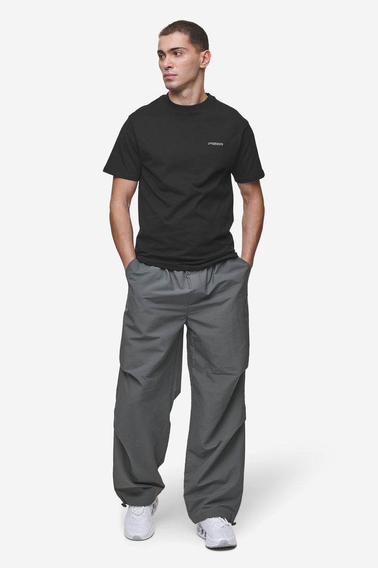 Pegador Bane Slim Tee Washed Black Tägliche Deals