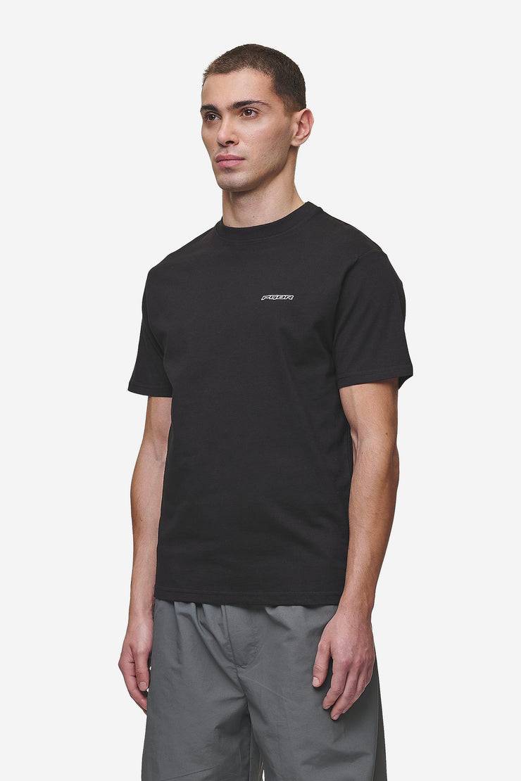 Pegador Bane Slim Tee Washed Black Tägliche Deals