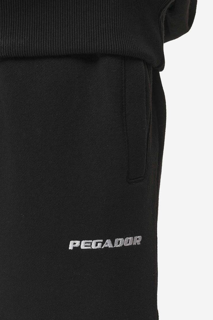 Pegador Logo Heavy Sweat Jogger Washed Black Sonderangebote