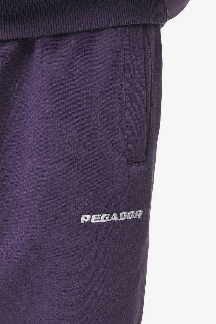 Pegador Logo Heavy Sweat Jogger Washed Deep Purple Wochenangebot