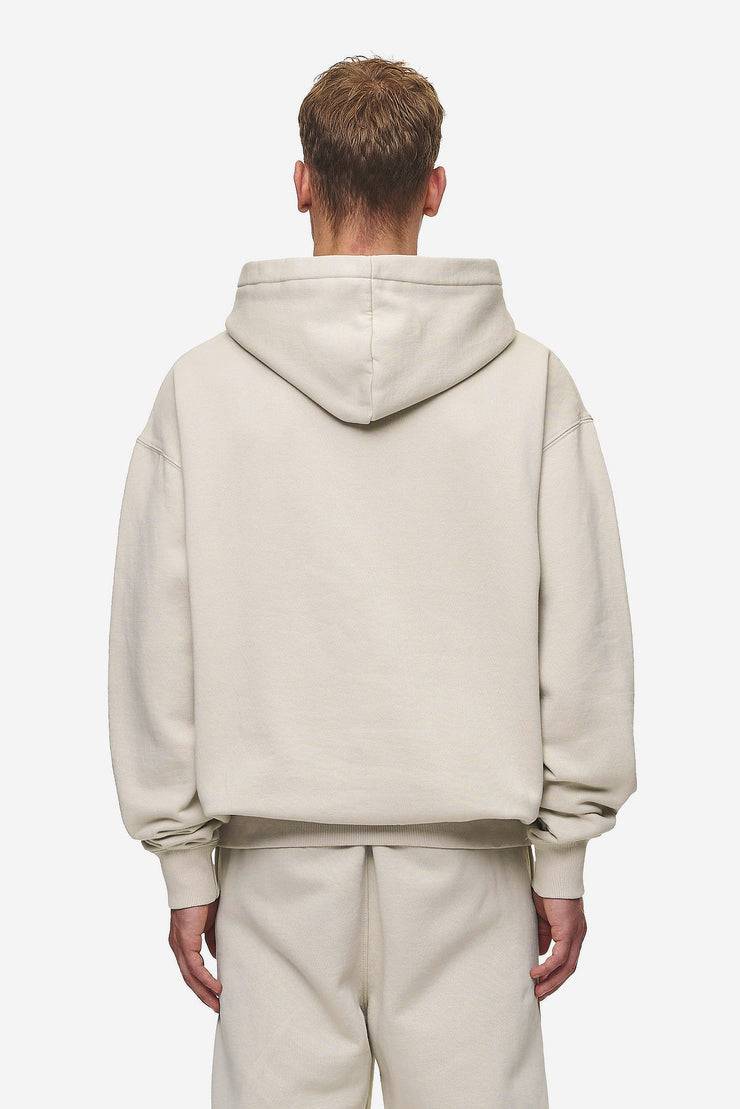 Pegador Logo Oversized Hoodie Washed Light Beige Kostenlose Rückgabe