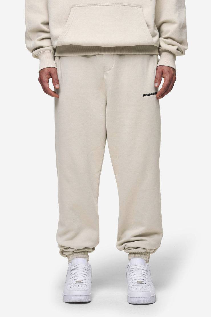 Pegador Logo Heavy Sweat Jogger Washed Light Beige Letzter Tag