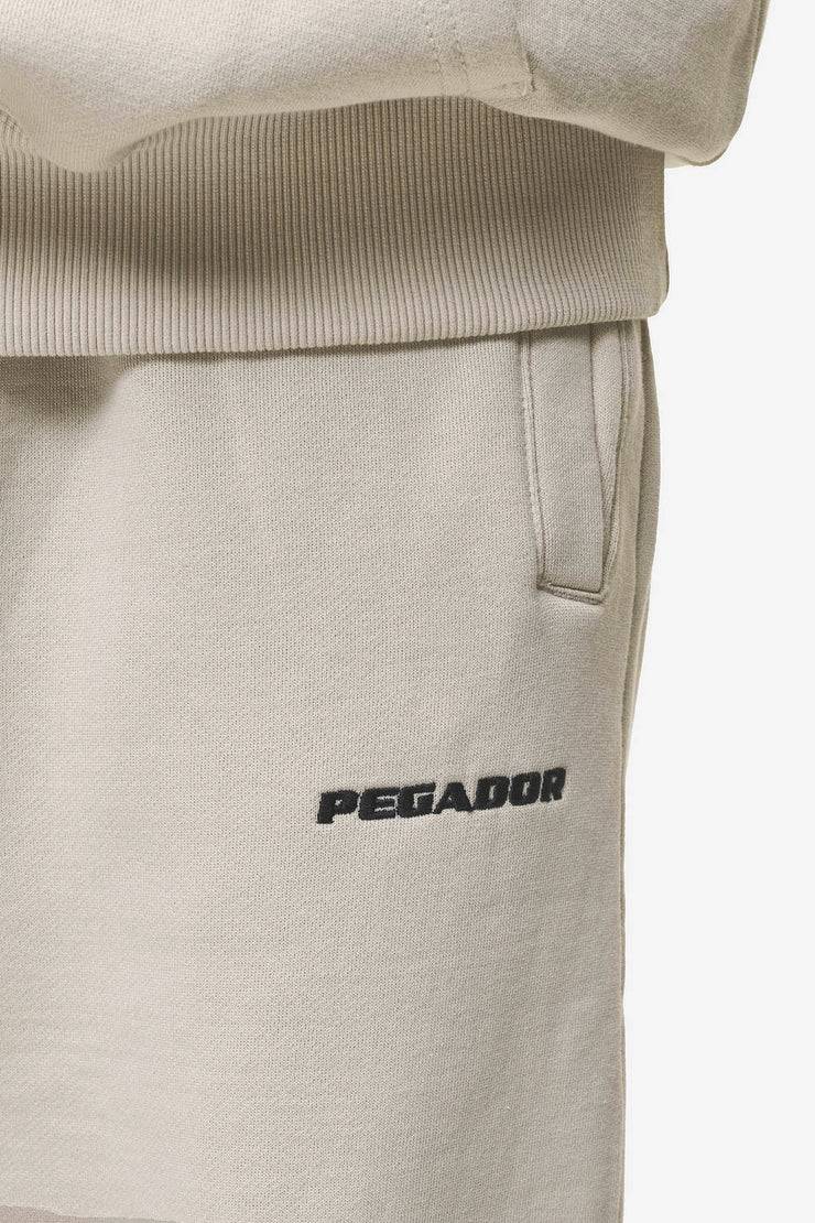 Pegador Logo Heavy Sweat Jogger Washed Light Beige Letzter Tag