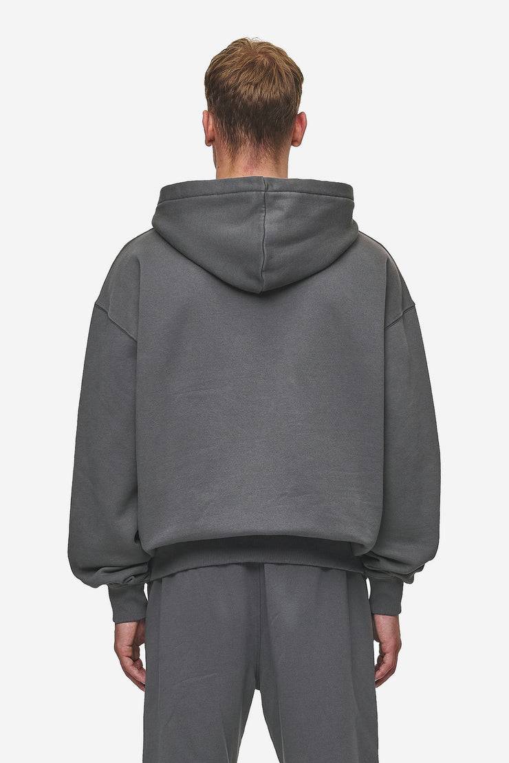 Pegador Logo Oversized Hoodie Washed Anthracite Zeitbegrenzte Promotion