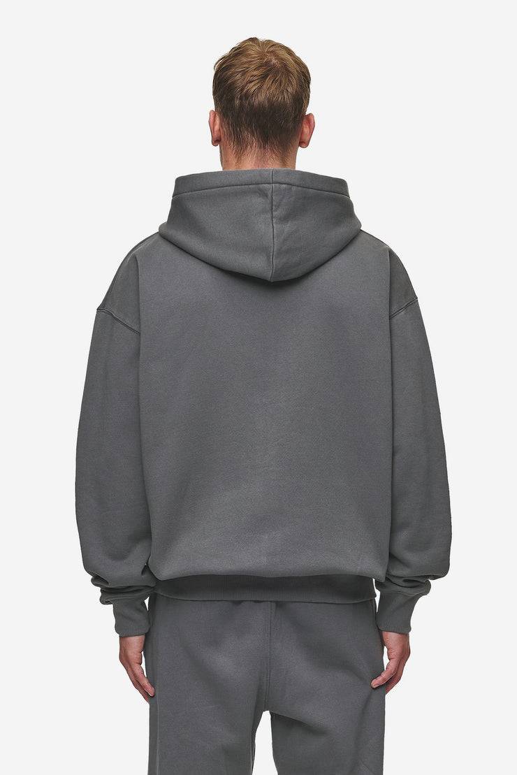 Pegador Logo Oversized Sweat Jacket Washed Anthracite Bis zu 50% Rabatt