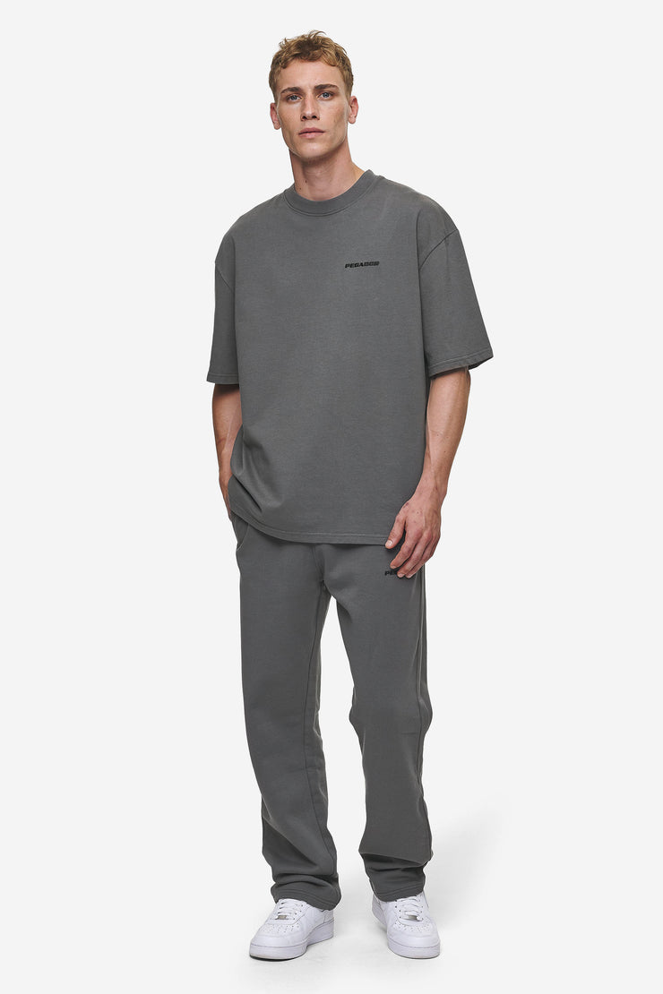 Pegador Logo Oversized Tee Washed Anthracite Nur für heute