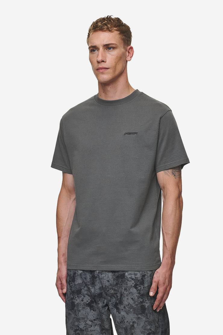 Pegador Bane Slim Tee Washed Anthracite Vierteljährliche Förderung