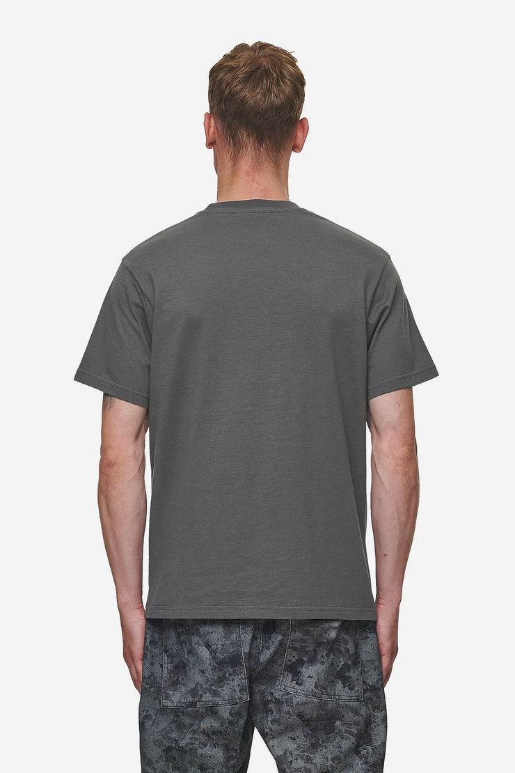 Pegador Bane Slim Tee Washed Anthracite Vierteljährliche Förderung