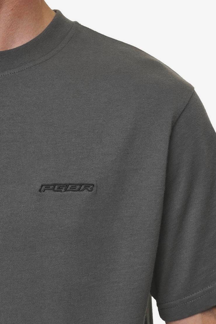 Pegador Bane Slim Tee Washed Anthracite Vierteljährliche Förderung