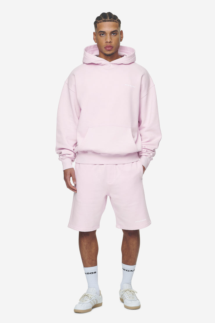 Pegador Logo Oversized Hoodie Washed Bubblegum White Gum Super Rabatt