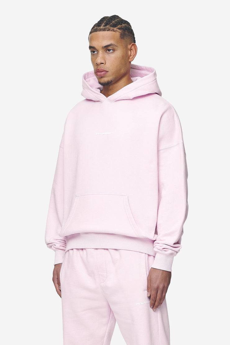 Pegador Logo Boxy Hoodie Washed Bubblegum White Gum 50% Rabatt mit kostenlosem Versand