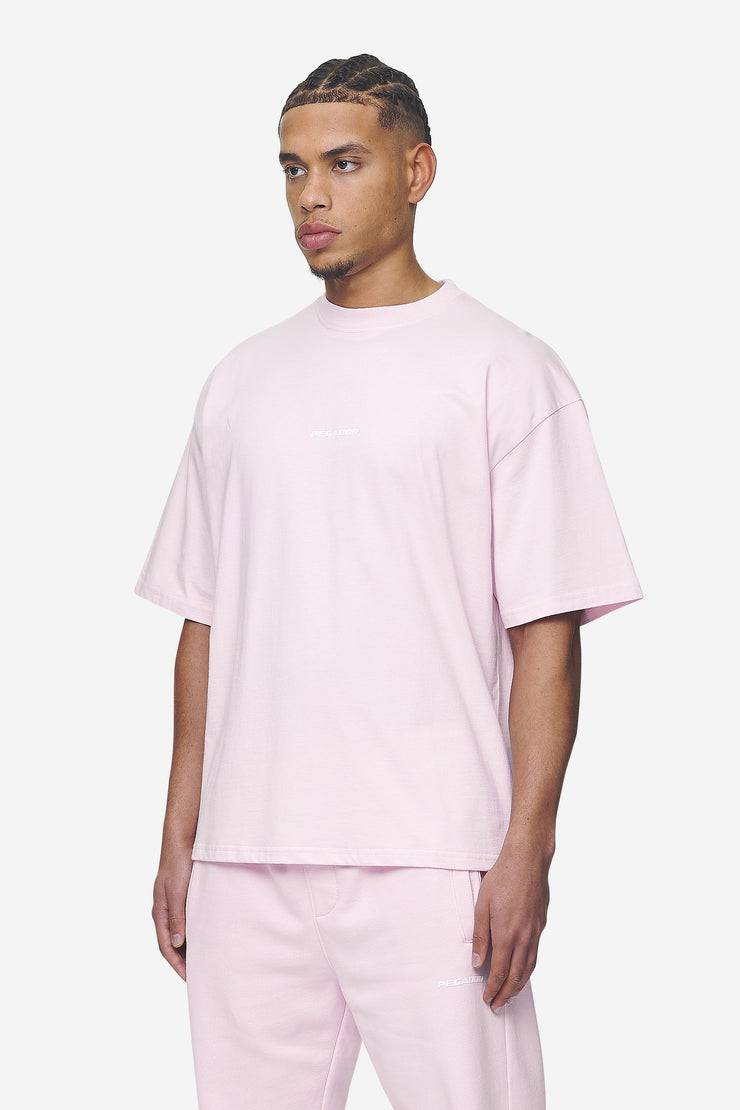 Pegador Logo Boxy Tee Washed Bubblegum White Gum Clearance-Verkauf