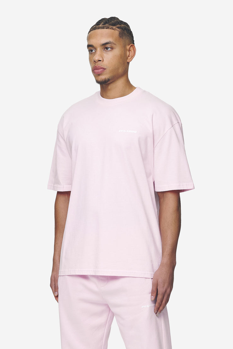 Pegador Logo Oversized Tee Washed Bubblegum White Gum Kostenloser Versand international