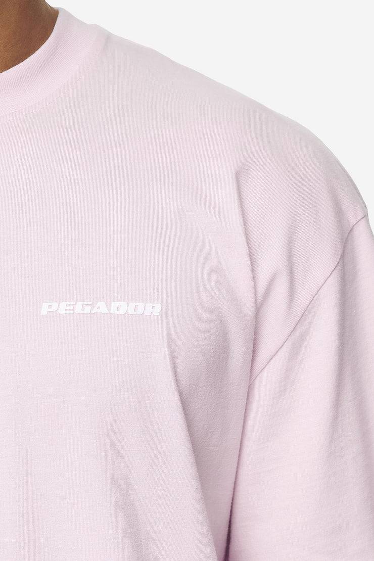 Pegador Logo Oversized Tee Washed Bubblegum White Gum Kostenloser Versand international