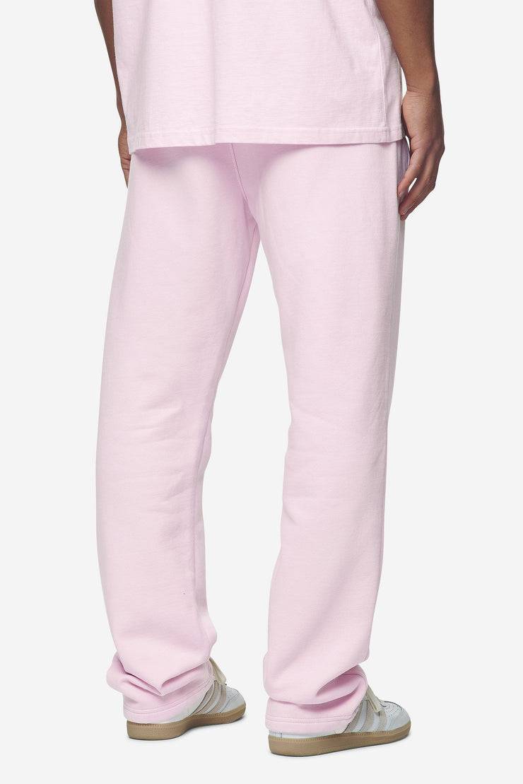 Pegador Logo Wide Sweat Pants Washed Bubblegum White Gum Fabrikladen