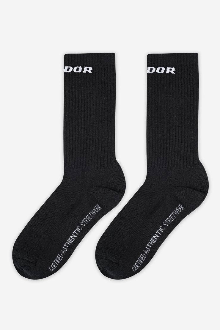 Pegador Certified Logo Socks Black White zollfrei