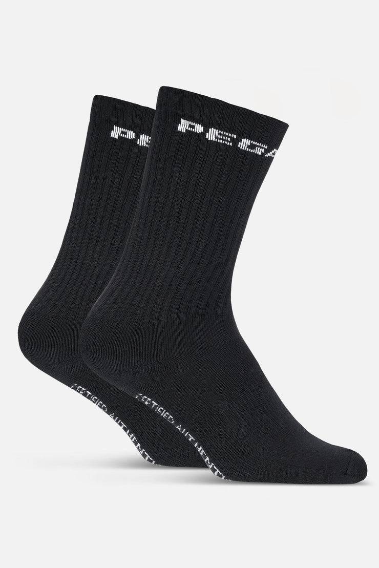 Pegador Certified Logo Socks Black White zollfrei